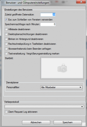 Individuelle Einstellungen