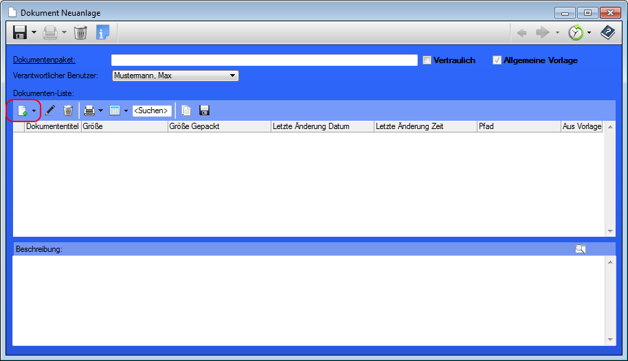 dokumentenablage_basis_leere_maske