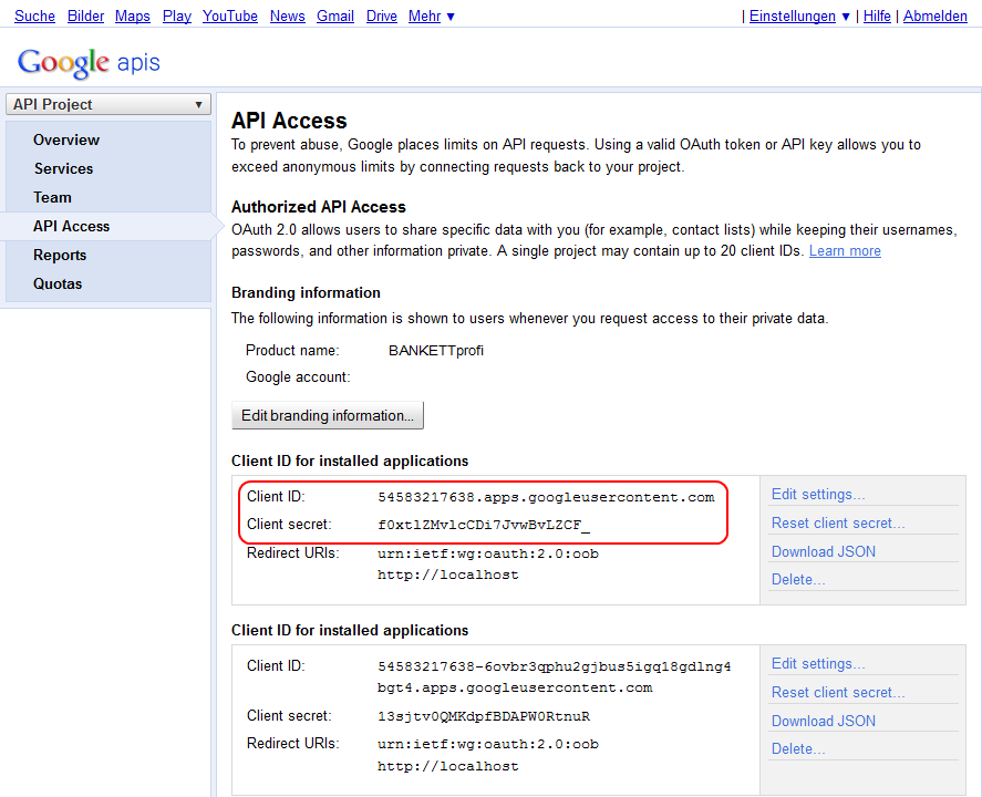 img_kalendersyncronisation_client id client secret